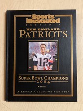New England patriots Superbowl Special Collectors Books magazines Tom Brady 2004