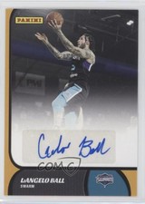 2021-22 Panini NBA G League Box Set Gold Auto /10 LiAngelo Ball #64 Auto