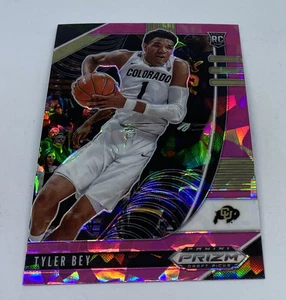 2020-21 Panini Prizm Draft Picks TYLER BEY RC Rookie Pink Cracked Ice #75 - Picture 1 of 2