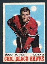 DOUG JARRETT 1970-71 O PEE CHEE HOCKEY #150, CHICAGO BLACKHAWKS !! U53