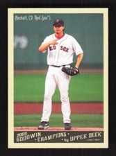 2009 Upper Deck Goodwin Champions   Josh Beckett #67 Boston Red Sox