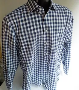 Camicia CALIBRATA Bufalo Plaid LS Bottone Anteriore Misto Cotone 161/2-32/33 Bordo Vestibilità - Foto 1 di 4
