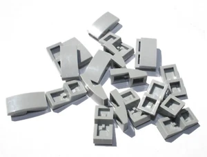 20x LEGO® Bogenabschluss 1x2x2/3 11477 NEU hellgrau (neu) Slope curved - Picture 1 of 1