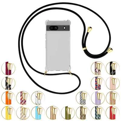 Collana (O) per Google Pixel 7a Cover protettiva Custodia con catena cordino - Immagine 1 di 4
