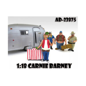 Carnie Barney "Trailer Park" Figure For 1:18 Diecast Model Cars by American D...
