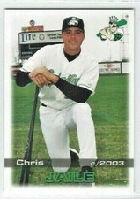 2003 Clinton LumberKings (Class A-Texas Rangers) Chris Jaile