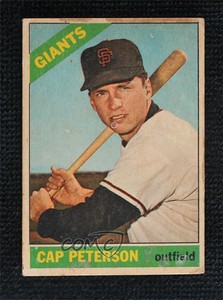 1966 Topps Venezuelan Cap Peterson #349