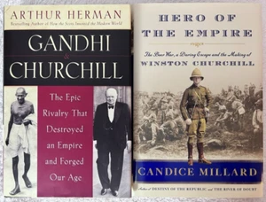 Arthur Herman, Gandi & Churchill; Candice Millard, Hero of the Empire - Bild 1 von 22