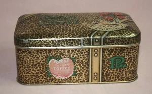 VINTAGE RILEYS TOFFEE TIN /CAN RILEY BROTHERS LTD. HALIFAX ENGLAND ASSORTED 1 LB - Bild 1 von 9
