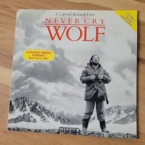 Never Cry Wolf 1983 Stereo Laserdisc Disney Carroll Ballard Farley Mowat PG - Bild 1 von 6