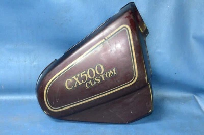 1979-82 HONDA CX500C Custom Left Side Cover Frame Panel Fairing 83500-449 LH - Image 1 of 4