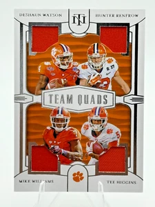 Camiseta NTC Team Quads 2020 Higgins RC, Watson, Williams, Renfrow/99 Clemson Bengals - Imagen 1 de 3