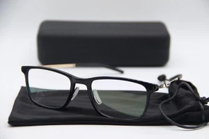 NEW IC! BERLIN AKITO BLACK HD GOLD AUTHENTIC FRAMES EYEGLASSES 53-20 - Picture 1 of 4
