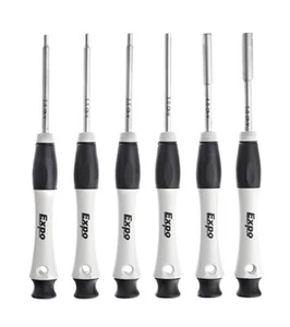 Expo 78040 - 6 Piece Metric/BA Nutspinner Set 1.5mm/16BA to 5.0mm/6BA - DSA Post - Picture 1 of 11