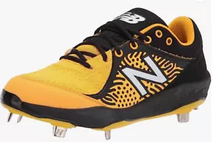 New Balance Men's Fresh Foam 3000 V5 Metal Baseball Shoe Yellow - Size 5 D - Picture 1 of 10