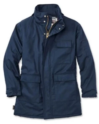SteelGuard FR Pro Insulated Parka, Navy, Lrg - Image 1 of 4