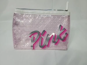 Victoria's Secret PINK Beauty Cosmetic Travel Bag Bubble Heart - Picture 1 of 7