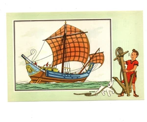 Chromo VOIR et SAVOIR. Marine série 6 n°12. NAVIRE DE COMMERCE ROMAIN - Picture 1 of 1