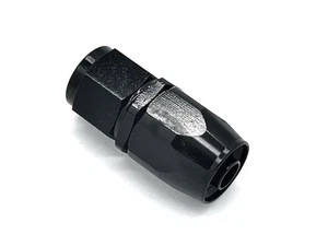 Alu Fitting AN8 gerade 0° Dash 10 Verbinder Anschluss Schwarz D8 7/8 - 14UNF - Bild 1 von 2