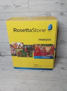 Rosetta Stone LEARN FRENCH LEVEL 1 2 & 3 With Headphones - Picture 1 of 7