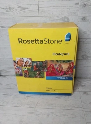 Rosetta Stone LEARN  FRENCH  LEVEL 1  2 & 3  With Headphones  - Image 1 of 4