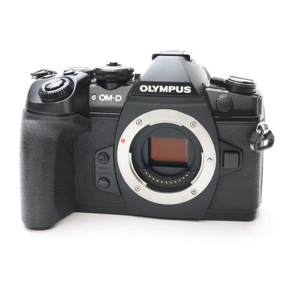 Olympus OM-D E-M1 Mark II Black Mirrorless Camera Body Shutter Count 6422 - Image 1 of 4