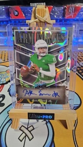 2025 Leaf Metal - AKILI SMITH JR  Arm Forces Red Auto SSP /15 Oregon Ducks - Picture 1 of 2