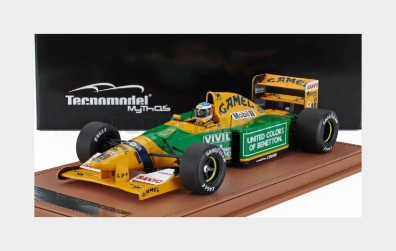 Modellino F1 Tecnomodel 1/18 Benetton B192 Winner SPA GP 1992 w/driver #19 M....