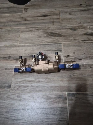 Febco 850 1" Double Check with Brass valve - Image 1 of 2