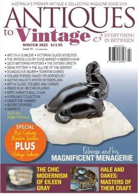 Antiques to Vintage magazine & Everything In Between Issue 95 Winter 2025 - Image 1 of 3