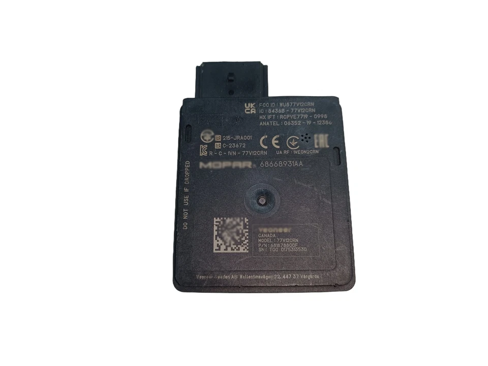 MÓDULO RADAR PUNTO CIEGO TRASERO OEM 68668931AA para CHRYSLER PACIFICA VOYAGER Foto 1 de 4