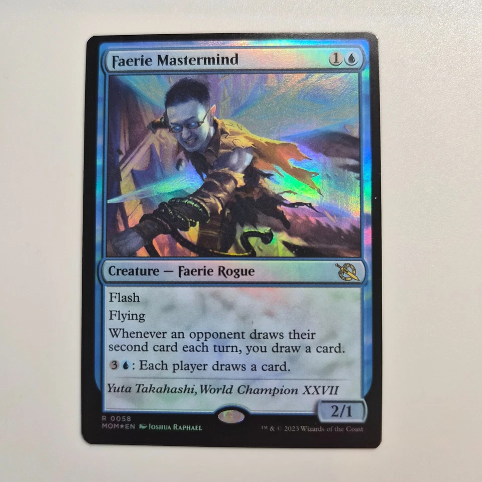 MTG | Faerie Mastermind | MOM - Image 1 of 1