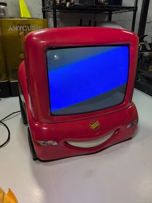 Disney Cars Lightning McQueen C1310ATV CRT TV No Remote Tested/Works - Image 1 of 4