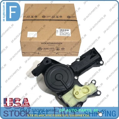 06H103495AK OEM Oil Separator PCV Valve For Audi A4 A5 A6 Q3 Q5 Quattro 2.0 TFSI Foto 1 de 4