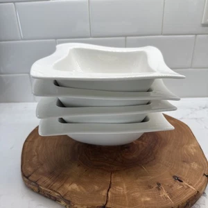 4 Villeroy & Boch Porcelain New Wave Caffe Soup Cereal Bowls 6.5” Germany - Picture 1 of 11