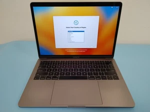 Apple 2017 MacBookPro14.1 MPXQ2LL/A 13" A1708 i5-7360U 2.3GHz 8GB RAM 128GB SSD - Picture 1 of 12
