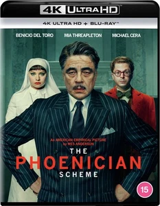 The Phoenician Scheme (4K UHD Blu-ray) Bryan Cranston (PRESALE 01/09/2025) - Picture 1 of 2