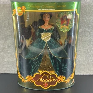 1999 Disney Aladdin Holiday Princess Jasmine Barbie Special Edition 4th, New - Picture 1 of 3