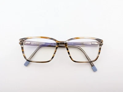 Izod Eyeglasses, Frames Only, IZ 2050, 54-16-145, Plastic, Brown Horn, Square - Image 1 of 4