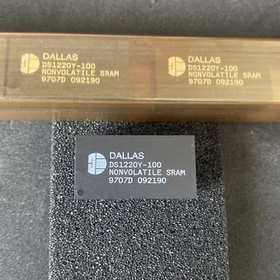 NOS Dallas DS1220Y-100 Nonvolatile SRAM 2Kx8 100ns DIP-24 - Imagen 1 de 2