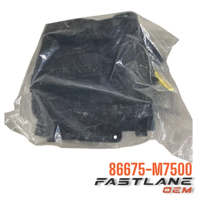2022-2024 KIA FORTE CAPA LATERAL ESQUERDA NOVA FABRICANTE DE EQUIPAMENTO ORIGINAL 86675-M7500 - Imagem 1 de 4