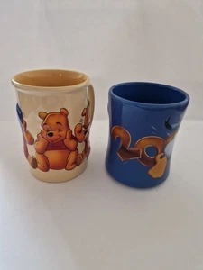 Two Disney Store Donald Duck & Whinne The Pooh Coffee/Tea/Collectable Mugs - Picture 1 of 8
