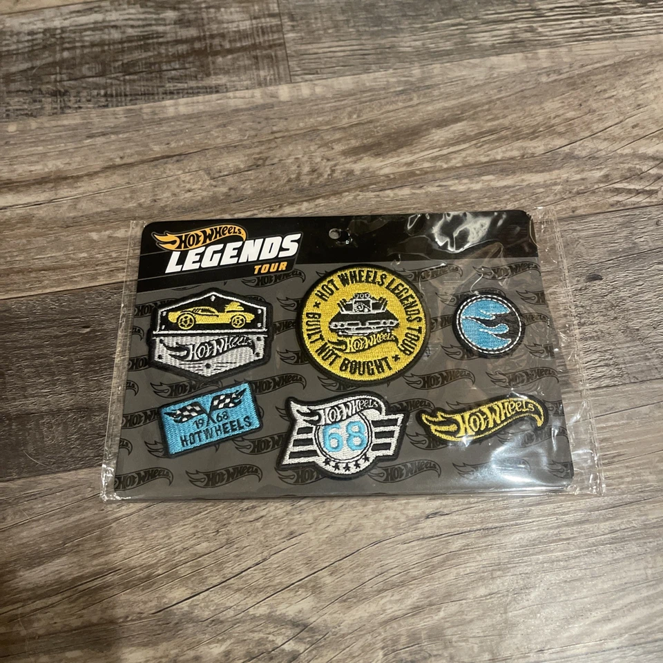 Juego de parches Hot Wheels 2020 Legends Tour 6 unidades Foto 1 de 1
