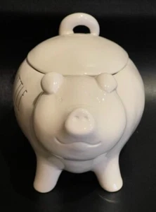 Rae Dunn LITTLE PIGGY Pig Canister. - Picture 1 of 6