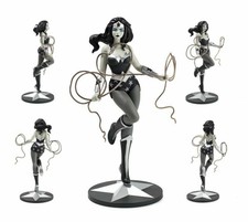 Kidrobot x Tara McPherson x DC WONDER WOMAN 11" VINYL ART Grayscale NEW LE 300