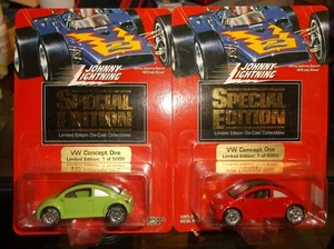 JOHNNY LIGHTNING EDIZIONE PROMO VW CONCEPT UNA COPPIA - Foto 1 di 1