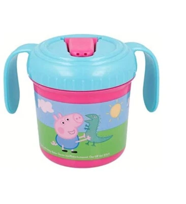 Peppa Pig Baby Training Cup 250ml with Peppa and George