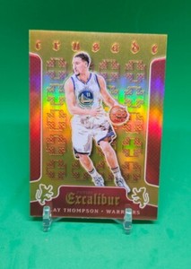 2015-16 Panini Excalibur Klay Thompson Crusade Red Serial Numbered 93/149 SP #42