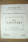 Queen's Hall 1928,National Sunday League- Mischa Levitzki~Gilbert Webb,18 March