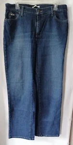 Lee Damen Blue Jeans Größe 12 High Rise Stretch Straight Leg Denim Relaxed Fit - Bild 1 von 5